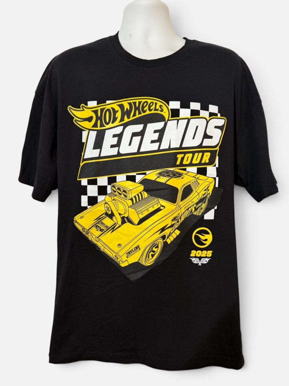 Hot Wheels Legends Tour 2025 Graphic T-Shirt Size 2XL